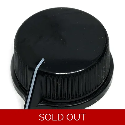 Davies 1470 Style knob - Black